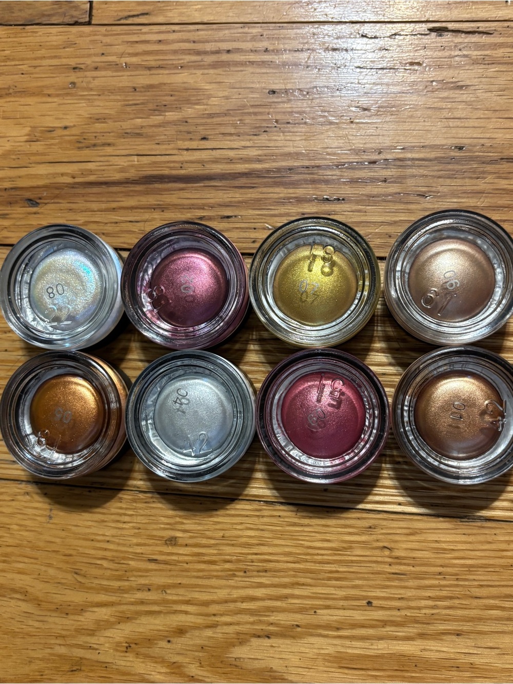NWOT! Shimmery Cream Eyeshadow Pots - Assorted Metallic Shades